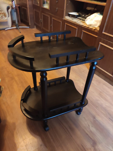 Cервировочный стол Trolly oak фото покупателя 3